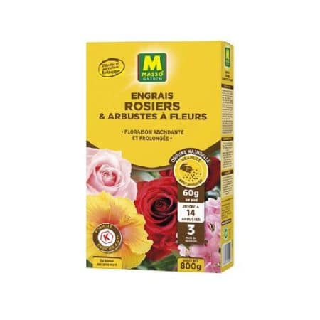 ENGRAIS ROSIERS ET ARBUSTES À FLEURS 800g UAB
