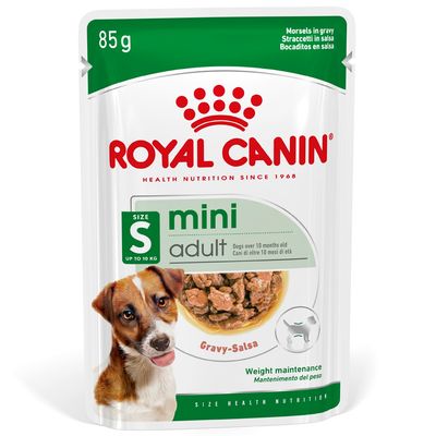 Royal Canin Mini Adulte en sauce pour chien 12x85g